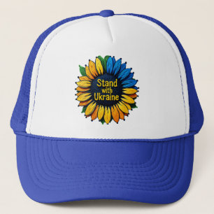 Gorra De Camionero Mantente firme con Ucrania – Apoya a Ucrania 