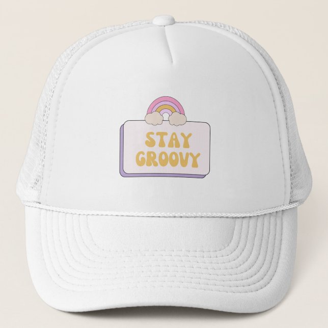 Gorra De Camionero Mantente genial (Anverso)