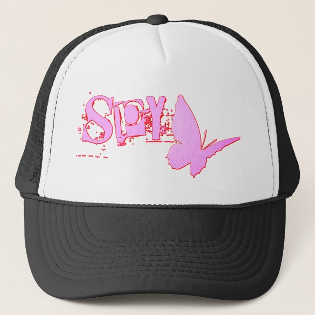 Gorra De Camionero mantequillaSPY. (Anverso)