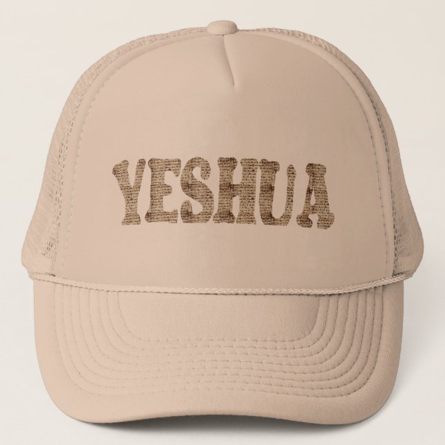 Gorra De Camionero Manuscrit del effet de Yeshua (Anverso)