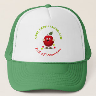 Gorra De Camionero manzana roja graciosa