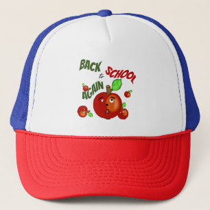 Gorra De Camionero Manzanas rojas divertidas