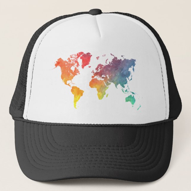 Gorra De Camionero mapa 5 de la palabra (Anverso)