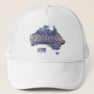 Gorra De Camionero Mapa de Australia