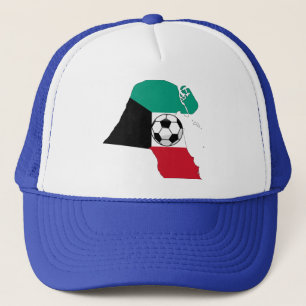 Gorra De Camionero Mapa de bandera de Kuwait