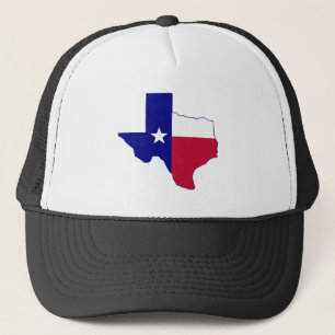 Gorra De Camionero Mapa de bandera de Texas