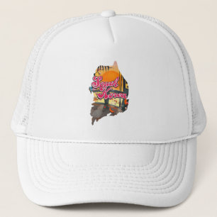 Gorra De Camionero Mapa de Corea del Sur