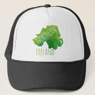 Gorra De Camionero Mapa de Irlanda del Norte