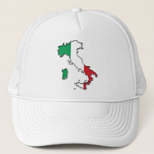 Gorra De Camionero Mapa de Italia