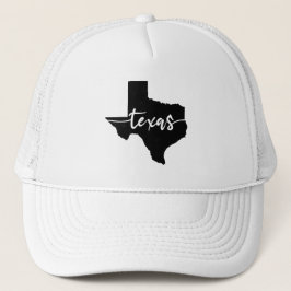 Gorra De Camionero Mapa del estado de Texas USA