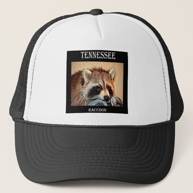 Gorra De Camionero Mapache de Tennessee (Anverso)