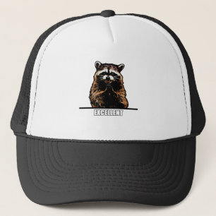 Gorra De Camionero Mapache malvado
