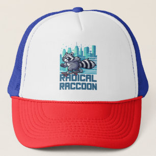 Gorra De Camionero Mapache Radical Urbanista Patinador