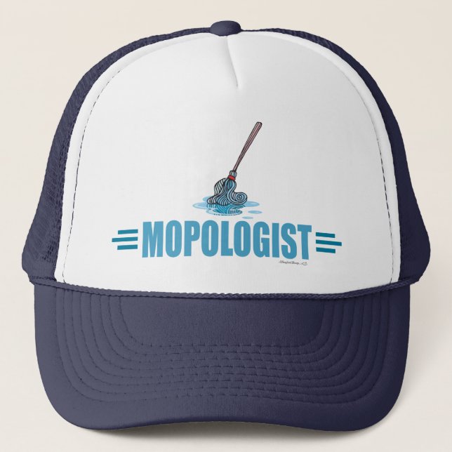 Gorra De Camionero Mapeo humorístico (Anverso)