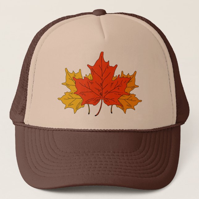 Gorra De Camionero Maple gorra. (Anverso)