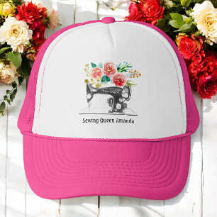 Gorra De Camionero Máquina de coser artesana modista costurera