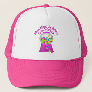 Gorra De Camionero Máquina De Goma De Burbuja