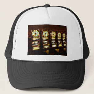 Gorra De Camionero Máquina de juegos de azar Un Bandido Armado Dinero