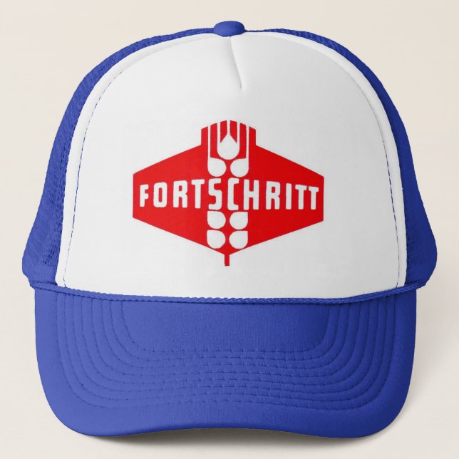 Gorra De Camionero Maquinaria de granja de Fortschritt la Alemania (Anverso)
