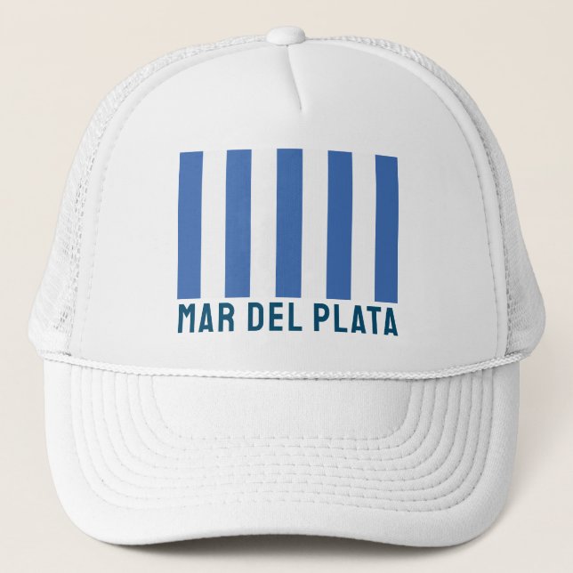 Gorra De Camionero Mar del Plata (Bandera), Argentina (Anverso)