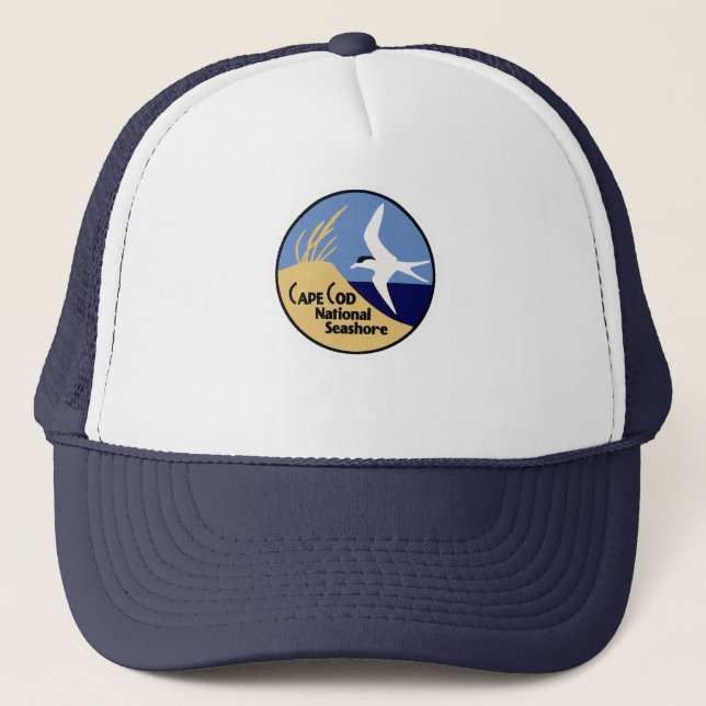 Gorra De Camionero Mar Nacional De Cape Cod (Anverso)