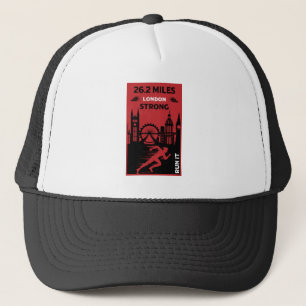 Gorra De Camionero Marathon Runner Londres 26.2