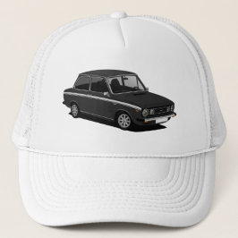 Gorra De Camionero Maratón negro de la DAF 66 - casquillo