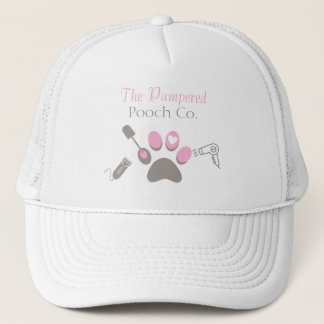 Gorra De Camionero Marca de Negocio de Aseo de Perros Personalizado S