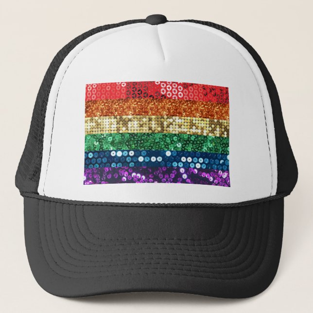 Gorra De Camionero marca de orgullo de secuencia (Anverso)