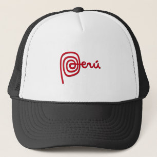 Gorra De Camionero Marca de Perú/marca Perú