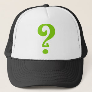 Gorra De Camionero Marca de preguntas Art Nouveau