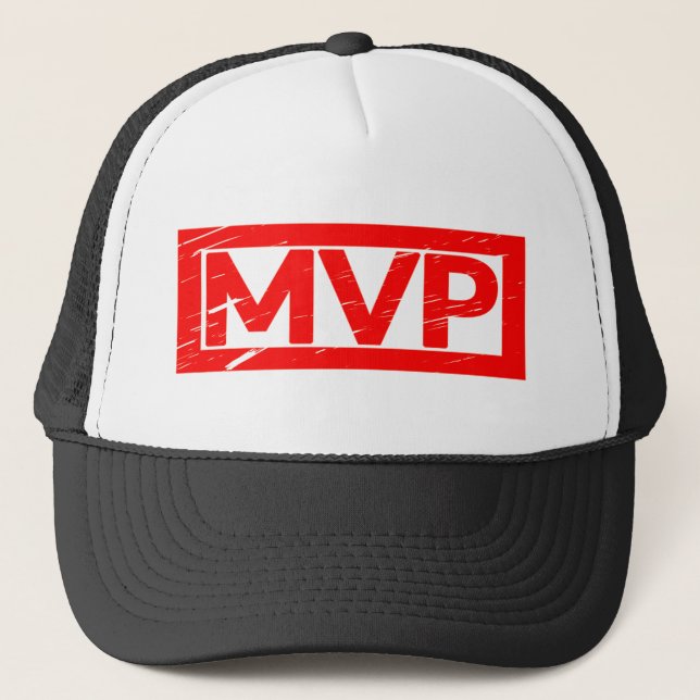 Gorra De Camionero Marca MVP (Anverso)