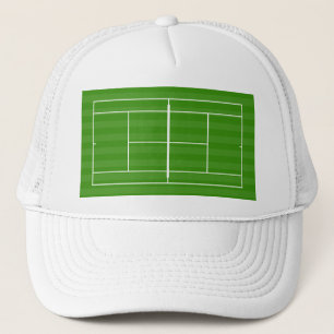 GORRA DE CAMIONERO MARCADO DE LA LÍNEA DE TENIS
