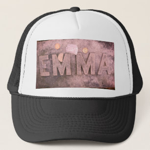 Gorra De Camionero Marcador de tumbas Emma Borden, río otoño, MAMÁES