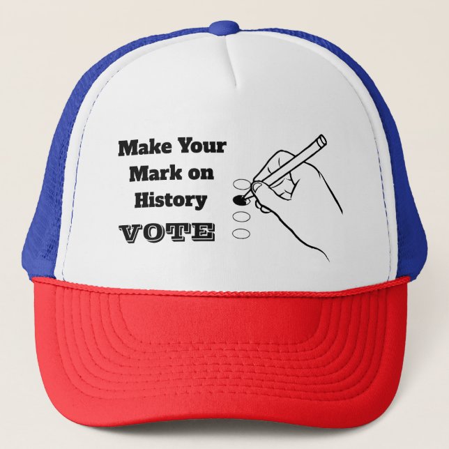 Gorra De Camionero Marcar el historial (Anverso)