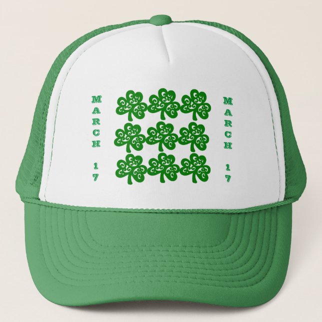 GORRA DE CAMIONERO MARCHA DE SHAMROCK 17 (Anverso)