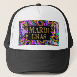 GORRA DE CAMIONERO MARDI GRAS