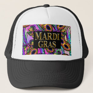 GORRA DE CAMIONERO MARDI GRAS