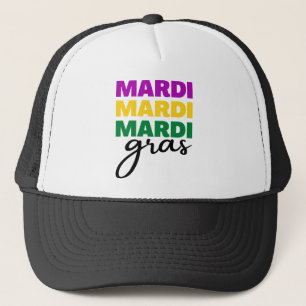 Gorra De Camionero Mardi Gras