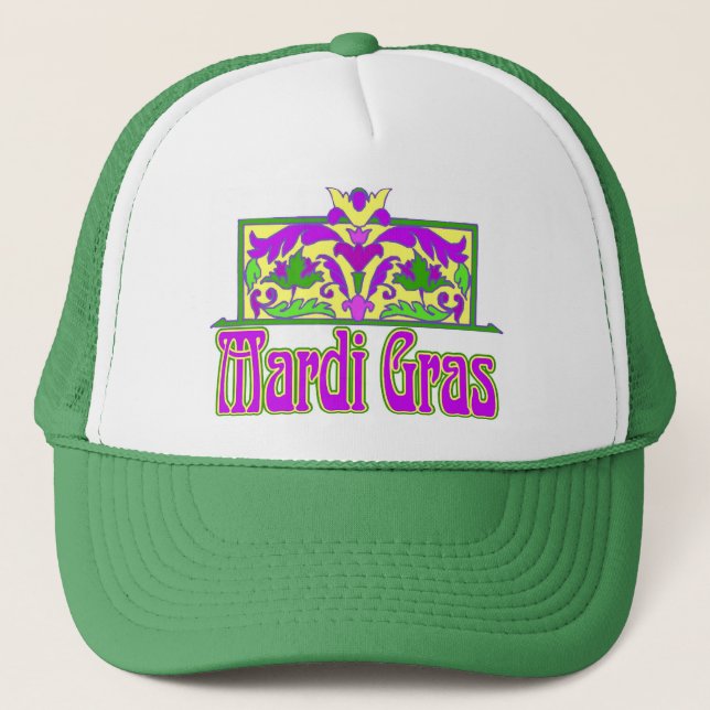 Gorra De Camionero Mardi gras (Anverso)