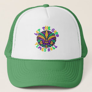 Gorra De Camionero Mardi Gras Que pasen los buenos tiempos