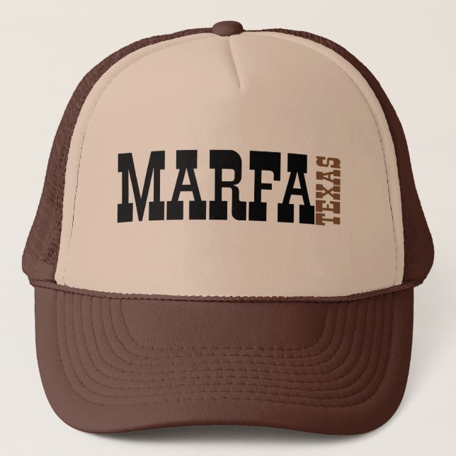 Gorra De Camionero Marfa Tejas (Anverso)