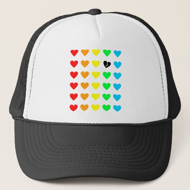 Gorra De Camionero marginado de amor (Anverso)