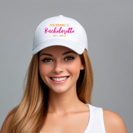 Gorra De Camionero Margs and Matrimony Bachelorette bridesmaid