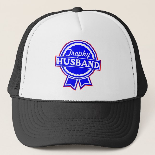 Gorra De Camionero Marido #002 del trofeo (Anverso)