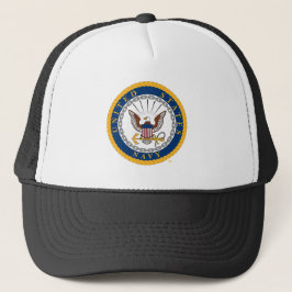 Gorra De Camionero Marina de Estados Unidos | Emblema naval