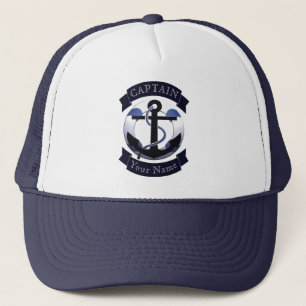 Gorra De Camionero Marinero del capitán de mar personalizado