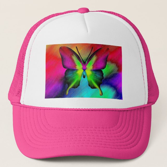 Gorra De Camionero Mariposa (Anverso)