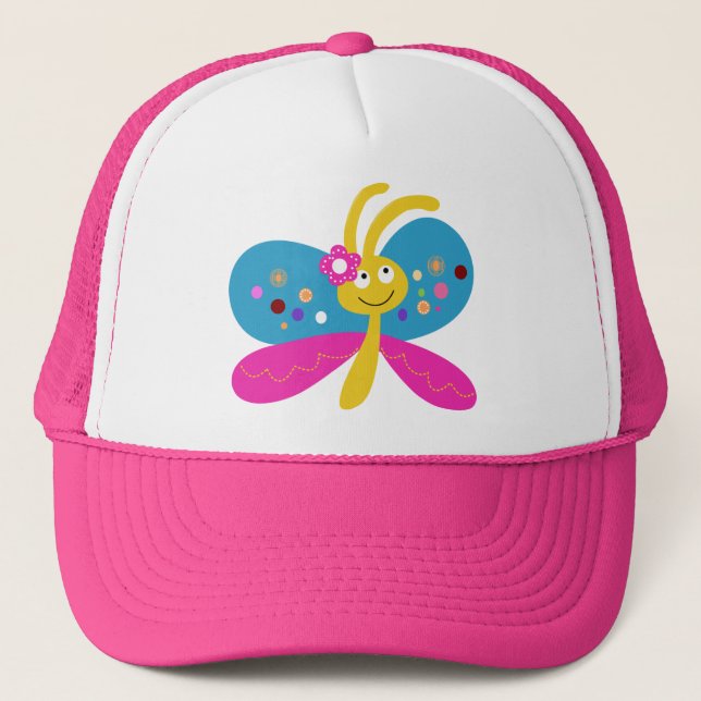 Gorra De Camionero Mariposa (Anverso)