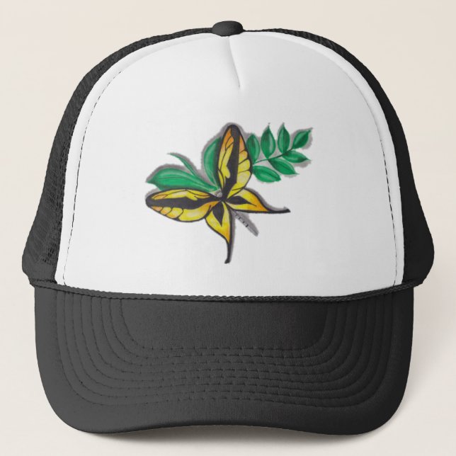 Gorra De Camionero Mariposa (Anverso)